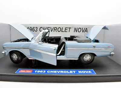 Modellino auto americane scala 1:18 Chevrolet Nova Sun star diecast modellismo - Immagine 1 di 4