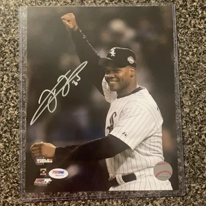 FRANK THOMAS Signed Chicago White Sox 2005 WORLD SERIES 8X10 PHOTO PSA Authentic - Picture 1 of 2