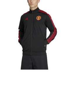 Manchester United Adidas Giacca tuta jacket Nero 2024 25 Track Top DNA - Foto 1 di 8