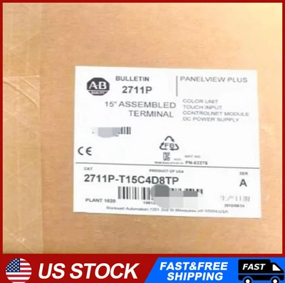 NUEVO Allen-Bradley 2711PT15C4D8TP Panelview Plus 1500 Color 2711P-T15C4D8TP Foto 1 de 4