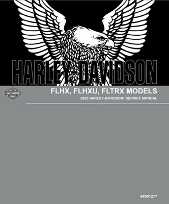 Harley-Davidson FLHX, FLHXU, FLTRX 2025 manual de servicio Foto 1 de 4