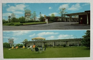 Postal Lewisburg West Virginia Sunset Terrace Motel - Imagen 1 de 2