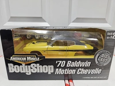 70 Baldwin Motion Chevelle AMERICAN MUSCLE 1:18 Scale Die Cast Body Shop New - Image 1 of 4