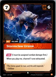 Stormclaw Ursine Common Origins 137/298 NM - Picture 1 of 1