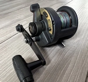 Shimano Triton TLD 5 Conventional Lever Drag Fishing Reel Made in Japan RARE - Picture 1 of 16