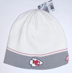 Vintage neu aus altem Lagerbestand neu lizenziert Kansas City Chiefs Reebok On Field Beanie Mütze S235 - Bild 1 von 3