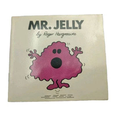 Vintage 1976 Edition – Classic Mr. Men Book by Roger Hargreaves Mr Jelly - Image 1 of 2