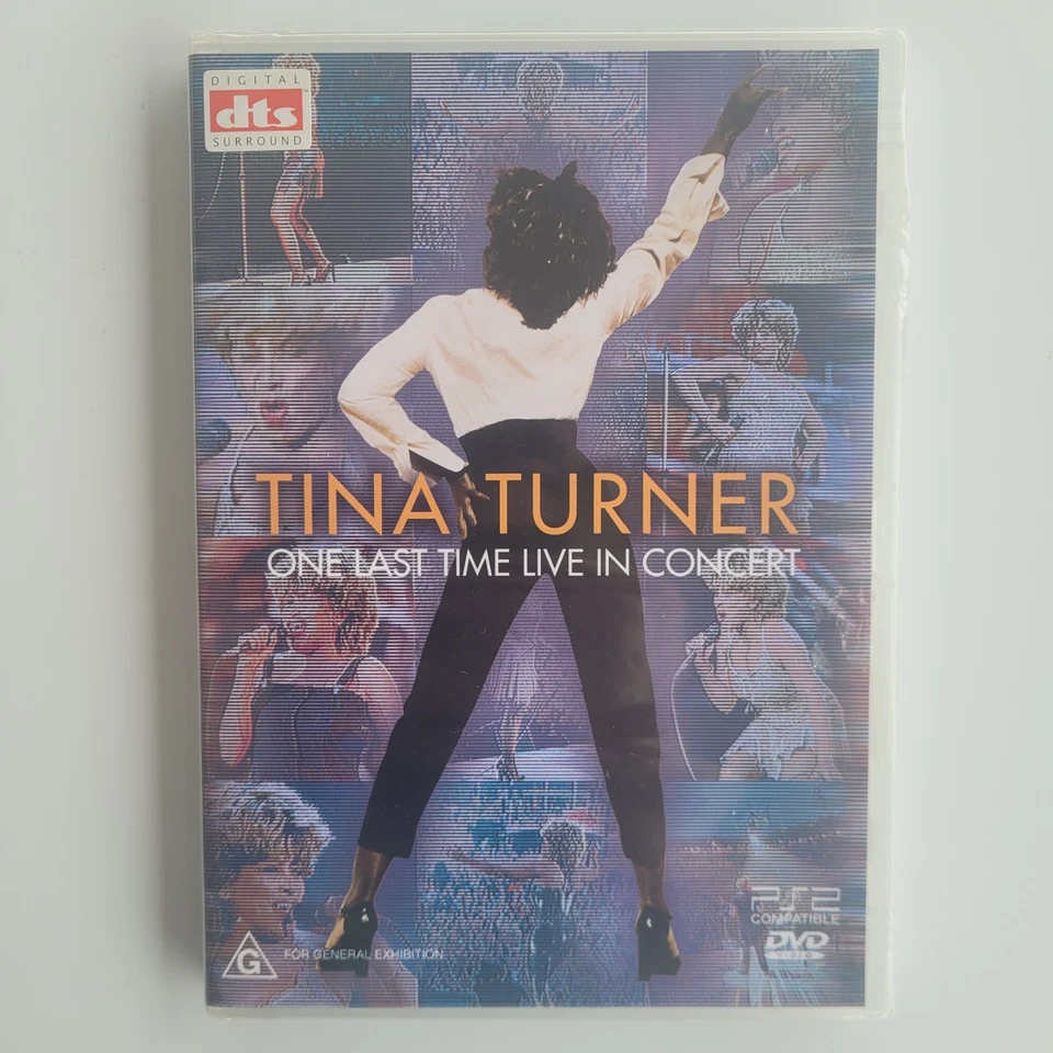 Tina Turner One Last Time Live In Concert - Brand New Sealed Region 4 DVD - image 1 of 4