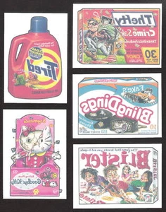 2005 Topps Wacky Packages ANS2 Series 2 TATTOO SET of 10 TATTOOS nm - Picture 1 of 2