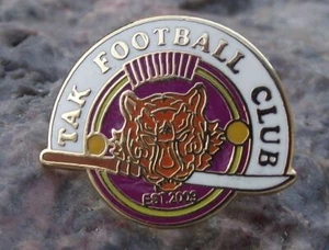 Rare Tak Province Football Club Thailand Thai Tiger Blade Soccer Tie Pin Badge - Picture 1 of 2