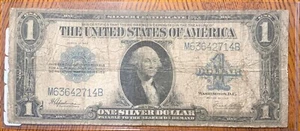 1923 United States Large Size Silver Certificate $1 Fr. 237 - Picture 1 of 2