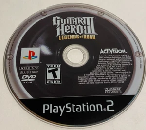 Guitar Hero 3 III: Legends of Rock (Sony PlayStation 2 PS2) Nur Disc Getestet - Bild 1 von 3