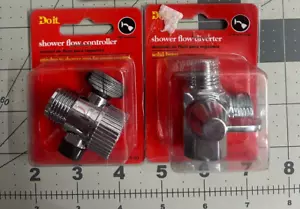 2-pack lot Do it Chrome Shower Flow Diverter Valve 483478 1/2" FPT controller - Picture 1 of 4