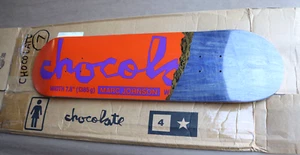 RARE Marc Johnson Chocolate Factory Proof Test Original Skateboard Deck w/ Box - Picture 1 of 14