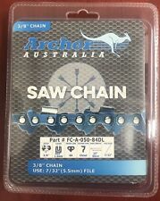 2 Pack 24" ARCHER Chainsaw Chain 3/8".050 84DL CHISEL Stihl Husqvarna 72LGX084G 