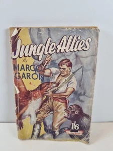 Jungle Allies Marco Garon UK pulp 1950s African Jungle Adventure Curtis PB - Imagen 1 de 6