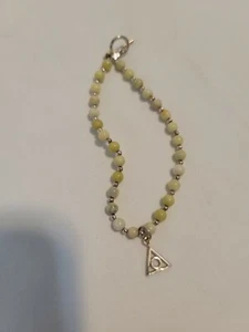 Nuevo brazalete de plata esterlina Al-Anon cuentas de jade 7" JB134 - Imagen 1 de 6
