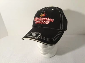 Dale Earnhardt Jr 8 Budweiser Racing  Hat Nascar Black Winners Circle NWOT - Picture 1 of 6