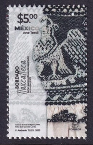 px006 Mexico Arte Textil MNH 2023 Sc#3311 Mc#4382 Et#at006 Tlaxcala Basteln - Bild 1 von 1