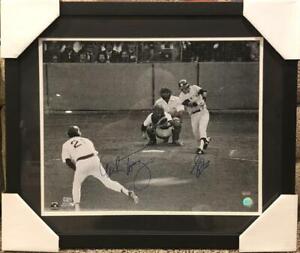 BUCKY DENT & MIKE TORREZ signed photo New York Yankees STEINER COA Baseball