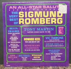 Sealed New! All Star Salute, Very Best Of Sigmund Romberg, 12" LP Mint (E) - Picture 1 of 2