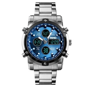 Reloj pulsera Hombre, lujo Gran Calidad con doble pantalla, luz, alarma, etc. - Imagen 1 de 11