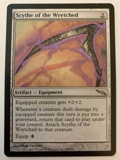 MTG Magic The Gathering - Scythe of the Wretched - Mirrodin - LP