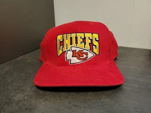 Kansas City Chiefs Reebok Unisex Adult Hat Snapback Embroidered Vintage Pro Line - Picture 1 of 9