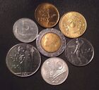 Italy Coin Lot - Full Set of Pre-Euro Italian Coins - Free Shipping!