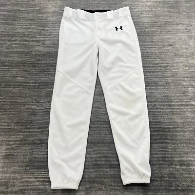 Pantalones Under Armour Talla YMD Juvenil Deportes Activos Softbol Béisbol Blancos Foto 1 de 4