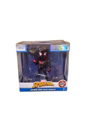 Jada Metalfigs Spiderman Miles Morales Marvel Comics Metal Superhéroes Foto 1 de 4