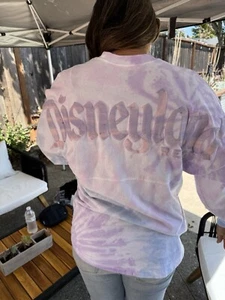 Camiseta Disneyland Spirit Talla Mediana Tie Dye Rosa Brillo Pastel Spirit Jersey - Imagen 1 de 11
