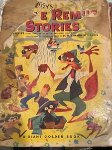 Vintage Uncle Remus Stories A Giant Golden Book 1947 *Poor Condition* a2 - Imagen 1 de 10