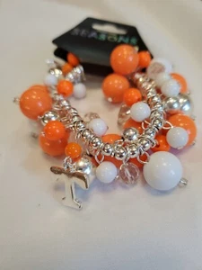 Tennessee Volunteers Stretch Bracelet NCAA Licensed Jewelry - Picture 1 of 3