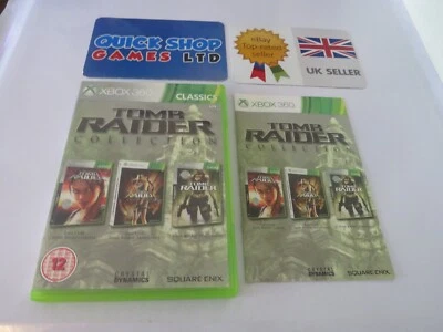 Tomb Raider Collection - Xbox 360 - 3 Games - Legend, Anniversary & Underworld - Image 1 of 4