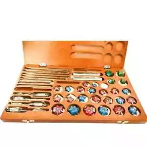 39 pcs Valve Seat Carbide Tipped Cutter Set For Vintage & Modern Car & Bikes USA - Picture 1 of 2