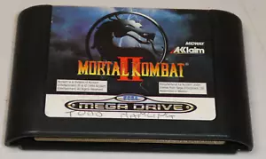 Mortal Kombat II game Sega Mega Drive Cartridge Only PAL - Picture 1 of 2