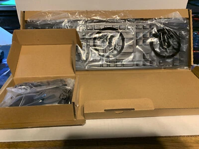 Dell wired mouse and keyboard combo  BLACK - Image 1 of 4