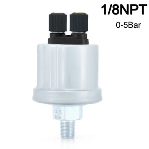 1/8 NPT Oil Pressure Sensor 0-5bar Gauge Sender Output Signal Pressure Sensor - Picture 1 of 9