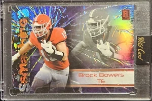 2023 Wild Card Smashing Brock Bowers Rookie Card AS-BB/75 Las Vegas Raiders (RC) - Picture 1 of 4