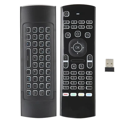 6‑Axis Backlight 2.4G Wireless Double Sides Keyboard Infrared Sensor Remote - Image 1 of 4