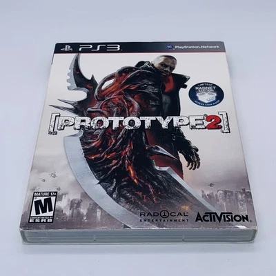 Prototype 2 PlayStation 3 PS3, 2012 - Complete w/ Manual & Slipcover CIB Tested - Image 1 of 4