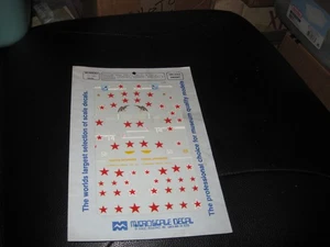 Russian Aces YAK-1, YAK-3, & Yak-9: 6 versions in 1/72 scale - Microscale Decals - Picture 1 of 1