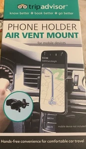 Soporte para teléfono celular Trip Advisor TA473 montaje ventilación aire, nuevo, sellado en caja - Imagen 1 de 8