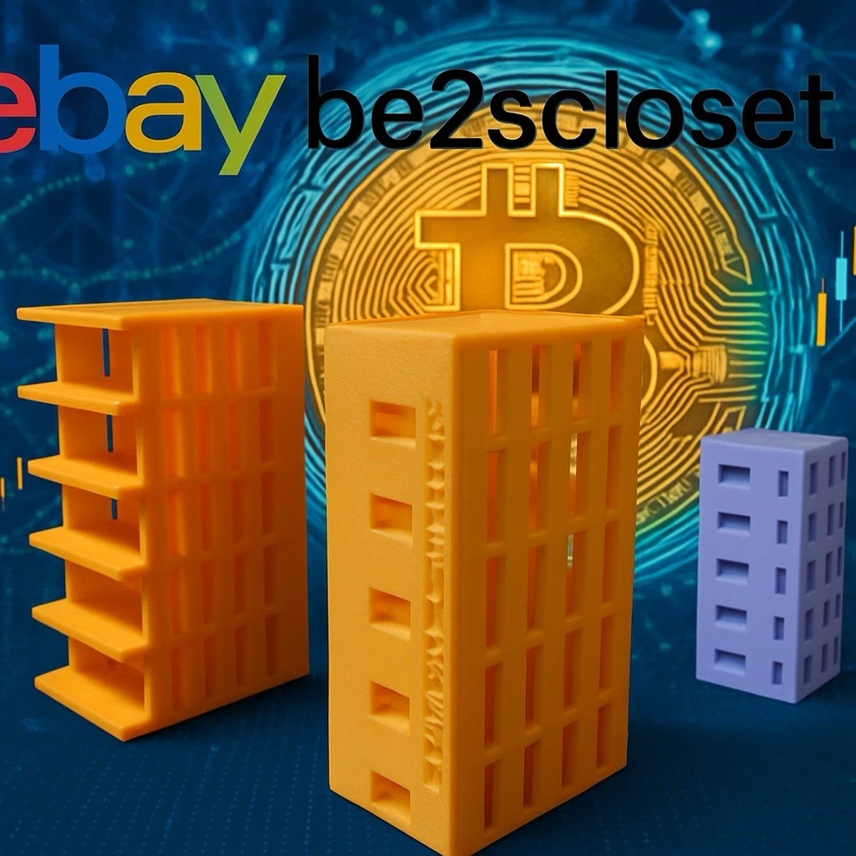 Torre de plataforma minera personalizada de 5 ranuras ESP32 Wroom Nerd Miner | Soporte ventilado⛏️ Foto 1 de 1