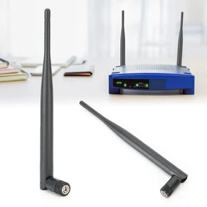 2x Router Antenna WIFI System 6DB High Gain 2.4/5.8G Dual‑Band SMA Inner Hol NEW - Afbeelding 1 van 12