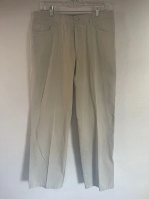 Pantalones Brioni Hombre Colección Denim 36x31 Beige Italia Leer Descripción Auténticos Foto 1 de 4