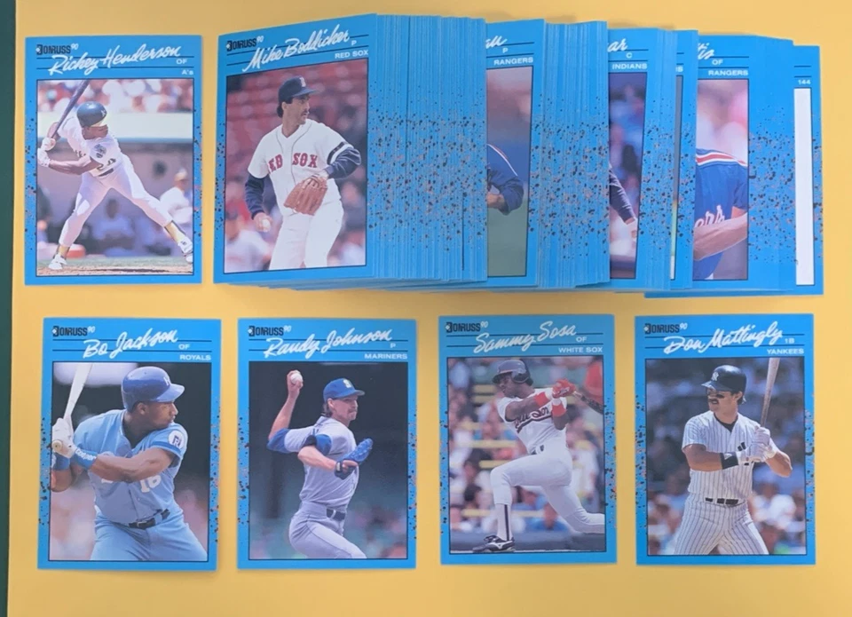 1990 Donruss Best of the American League SET BREAK singles - rookies, HOFers - Image 1 of 1