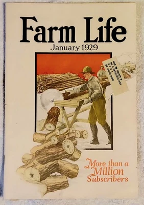 Antique 1929 FARM LIFE Magazine VGC - Image 1 of 4