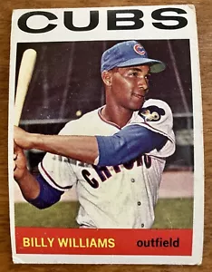 1964 Topps Billy Williams #175 Cubs HOF senza pieghe - Foto 1 di 2